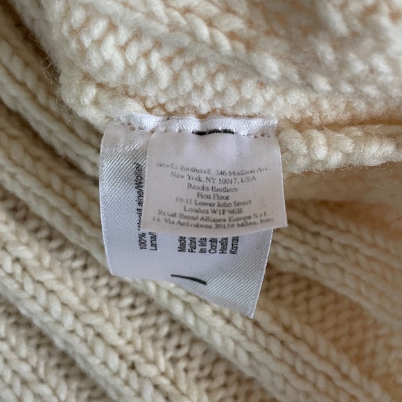 Thom Browne Black Fleece Brooks Brother Cable Sweater Wool Size BB1 - Picture 14 of 14